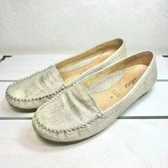 Gabor Women’s Metallic Handmade Moccasin Size 8 1/2 US (UK sizing 6) - Picture 7 of 12